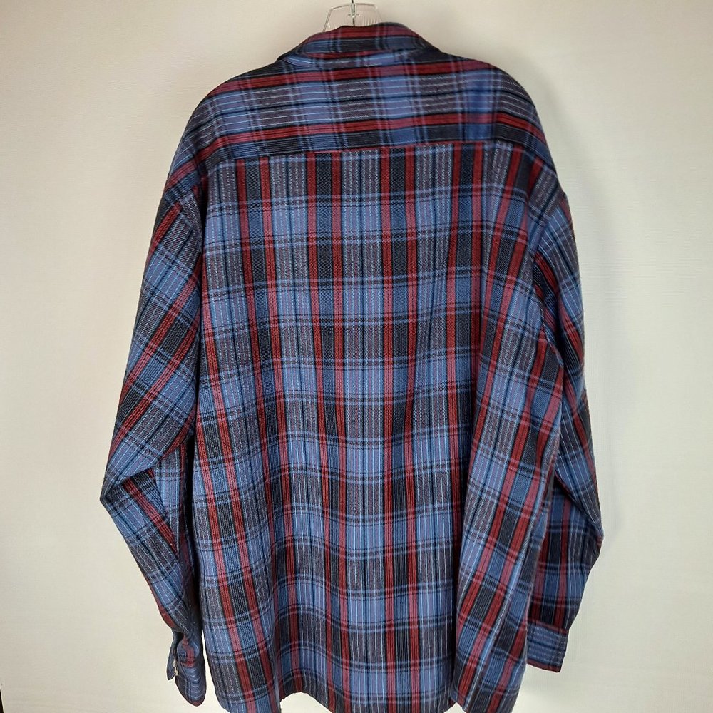 Men's Northwest Territory Plaid Button Down Shirt 2XLT - Picture 2 of 7